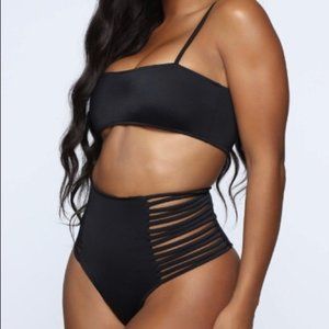 Fashion Nova All Side Piece Bikini New